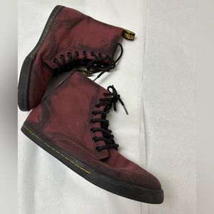 Dr. Martens burgundy color soft boots ❤️‍🔥